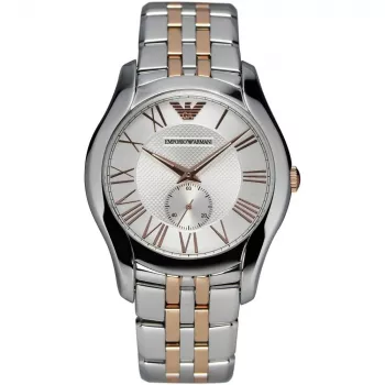 ARMANI AR1824 Women's Stainless Steel Quartz Watch 32 mm Silver