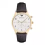 Armani AR1892 Men's Quartz Chronograph Watch 43mm Stainless Steel Blue Dial
