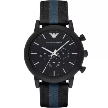 ARMANI AR1948 Men's Quartz Chronograph Watch 46mm Stainless Steel