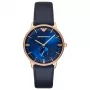 ARMANI AR2071 Men's Watch 40mm Stainless Steel Black Dial Milanese Mesh Strap