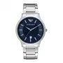 Armani AR2477 Men's Quartz Chronograph Stainless Steel Blue Dial Watch 43mm