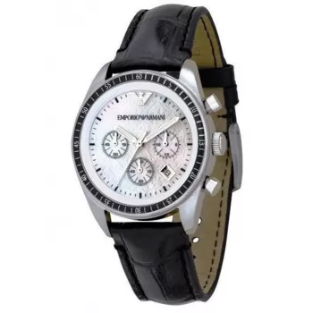 Armani AR5670 Women's Ceramic Watch White Dial White Band