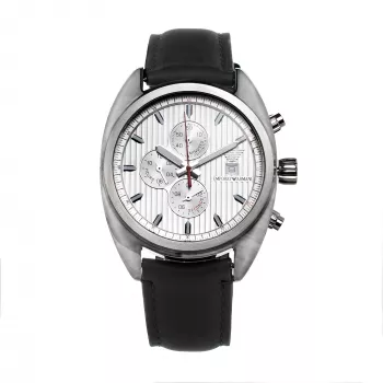 Armani AR5911 Men's Quartz Chronograph Watch 42mm Black Dial Stainless Steel
