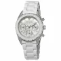 ARMANI AR5941 Women's Rose Gold Tone Stainless Steel Chronograph Watch 35mm