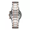 ARMANI AR80025 Men's Quartz Chronograph Watch 43mm Stainless Steel Blue Dial