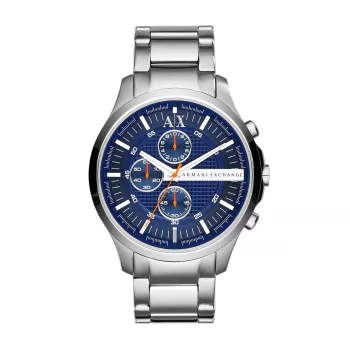 ARMANI EXCHANGE AX2155 Men's Analog Quartz Watch 46mm Stainless Steel Black Dial