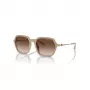 ARMANI EXCHANGE AX4139SU83421 Unisex Square Sunglasses Havana Brown Gradient 52mm