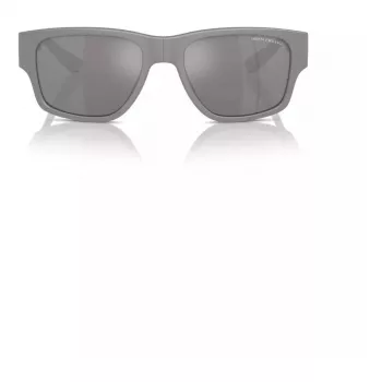 Armani Exchange AX4141SU81806 Men's Sunglasses Matte Black Dark Grey 56mm