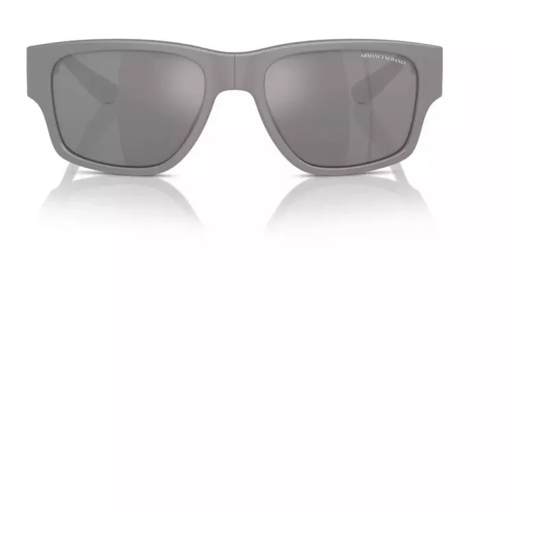 Armani Exchange AX4141SU81806 Men's Sunglasses Matte Black Dark Grey 56mm