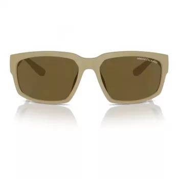 Armani Exchange AX4142SU83487 Men's Sunglasses Matte Black Grey 61mm
