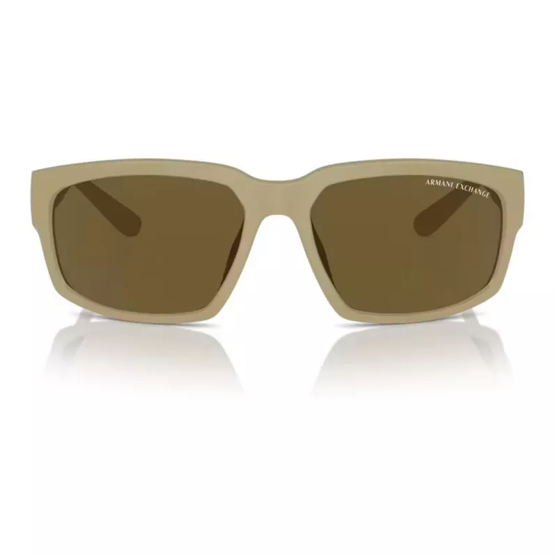 Armani Exchange AX4142SU83487 Men's Sunglasses Matte Black Grey 61mm