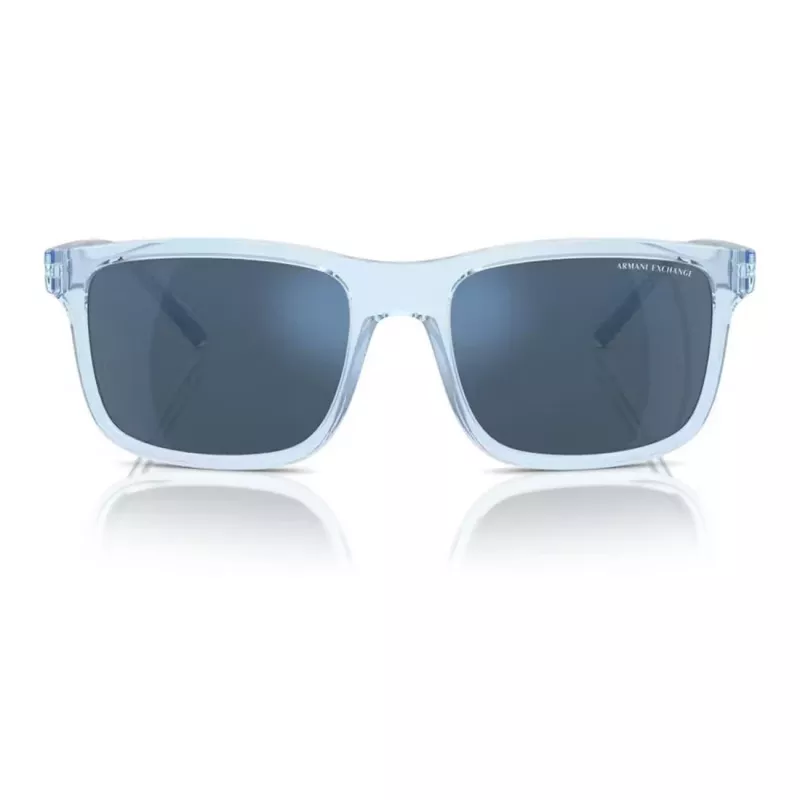 Armani Exchange AX4145S834555 Men's Sunglasses - Rectangle Propionate Frame - 57/19/145 mm
