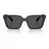 Armani Exchange AX4147S 610587 Men's Sunglasses - Matte Black Frame, Dark Grey Lens, 56mm