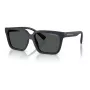 Armani Exchange AX4147S 610587 Men's Sunglasses - Matte Black Frame, Dark Grey Lens, 56mm