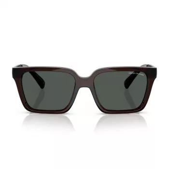 Armani Exchange AX4147S835773 Unisex Sunglasses Havana Frame Brown Lens 56mm