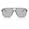 Armani Exchange AX4150SU83638 Sunglasses Men's Square Matte Black Grey 59mm