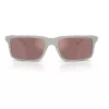 Armani Exchange AX4157SU83786 Men's Rectangular Sunglasses - Matte Black Frame Grey Lens