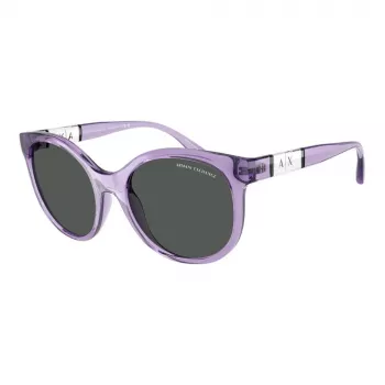 Armani Exchange Women's Sunglasses AX4120S823687 Havana Square 54mm