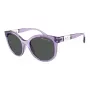 Armani Exchange Women's Sunglasses AX4120S823687 Havana Square 54mm