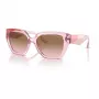 Armani Exchange Women's Sunglasses AX4125SU83391 Transparent Grey Frame Grey Gradient Lens 54mm