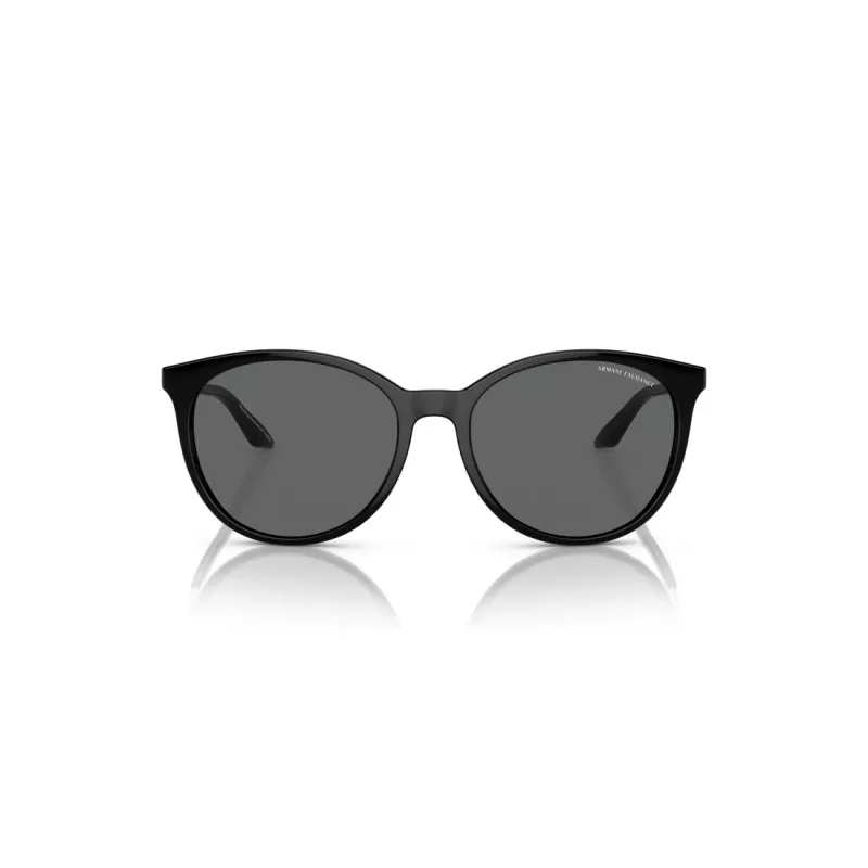 Armani Exchange Women's Sunglasses AX4140S815887 - Black Frame, Grey Lens, 55mm