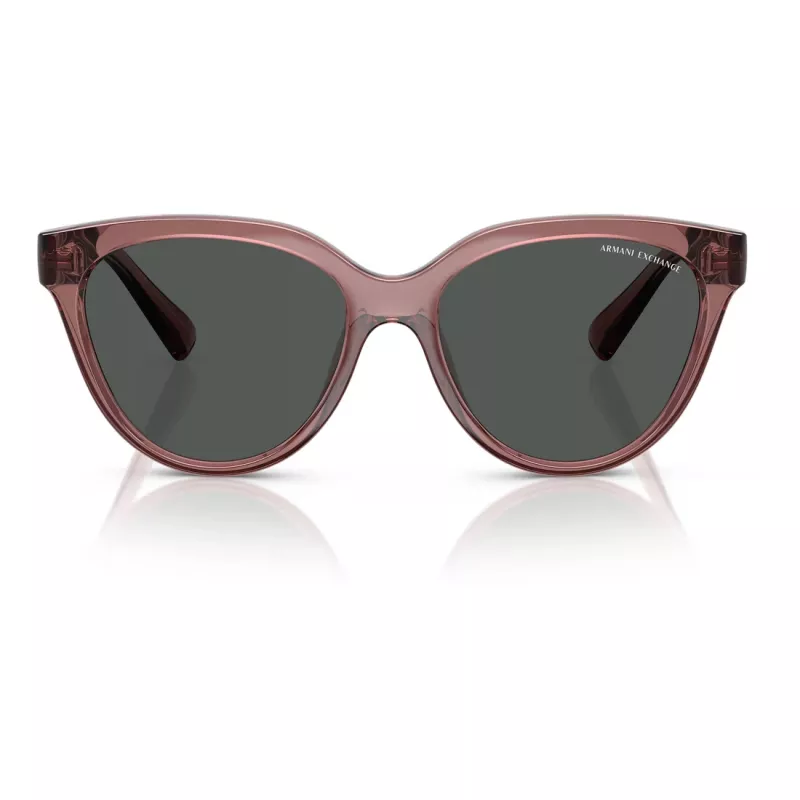 Armani Exchange Women's Sunglasses AX4148SU83598 Havana Brown Rectangular 56mm