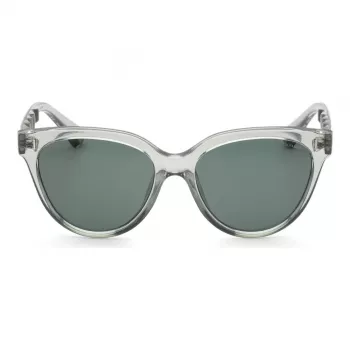 ARMANI EXCHANGE Women's Sunglasses AX4148SU83607 Transparent Grey Square Frame Grey Lens 56 mm