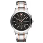 Armani Man AR11165 Men's Quartz Chronograph Watch, 43mm Stainless Steel Black Dial