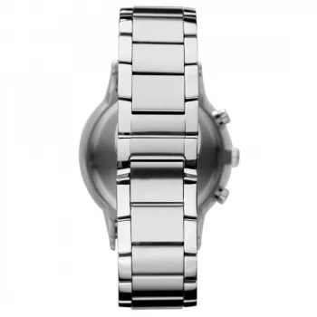 Armani Men's AR11164 Chronograph Watch 43mm Stainless Steel Black Dial