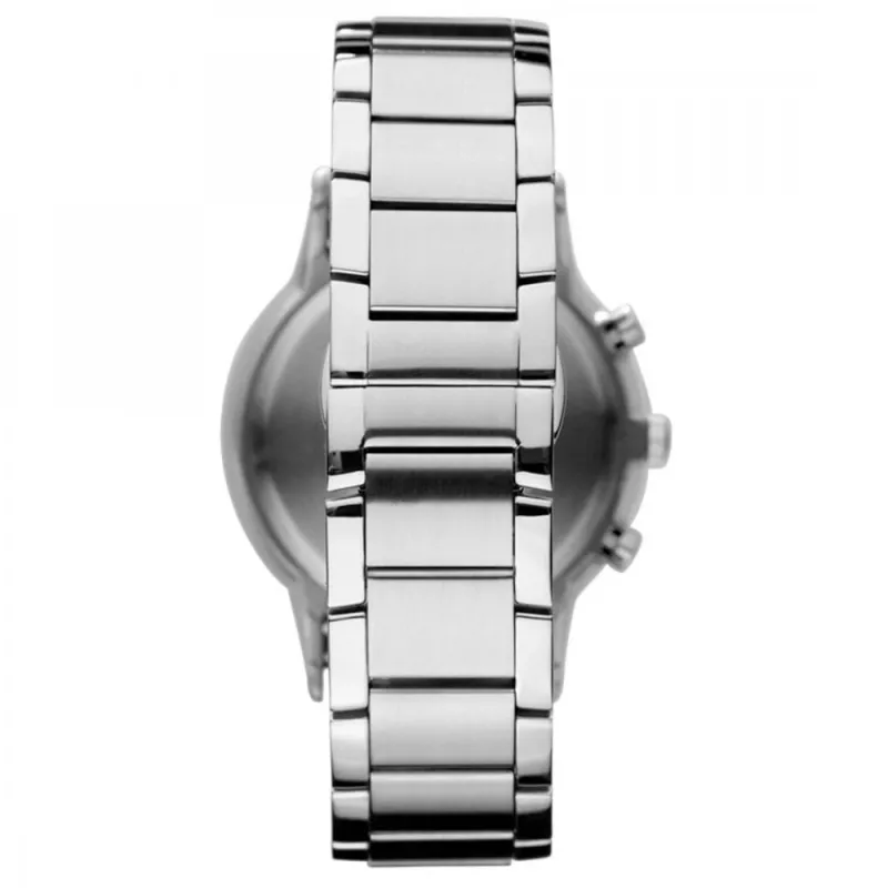Armani Men's AR11164 Chronograph Watch 43mm Stainless Steel Black Dial