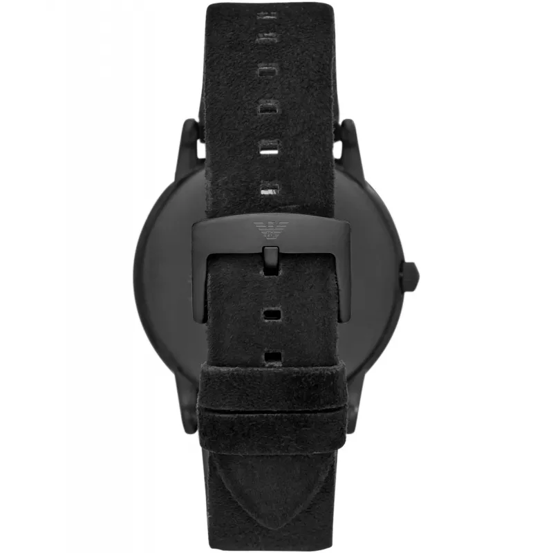 Armani Men's Watch AR11274 43mm Blue Dial Blue Leather Strap