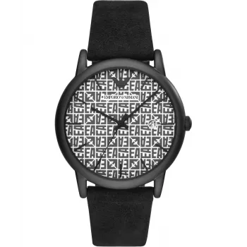 Armani Men's Watch AR11274 43mm Blue Dial Blue Leather Strap