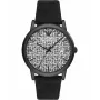 Armani Men's Watch AR11274 43mm Blue Dial Blue Leather Strap