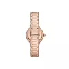 ARMANI Women's AR11523 Gianni T-Bar Quartz Watch 32mm Rose Gold Stainless Steel