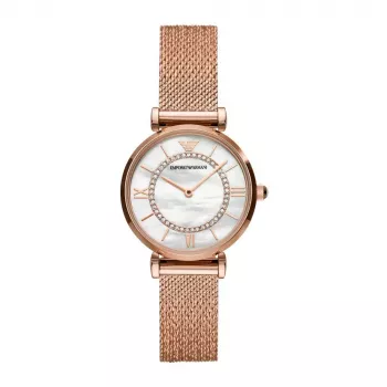 Armani Women's Watch AR11320 32mm Stainless Steel Mesh Bracelet Quartz