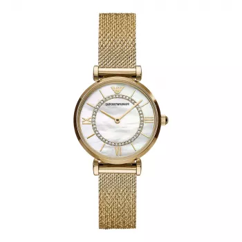 ARMANI Women's Watch AR11321 32mm Stainless Steel Silver Dial