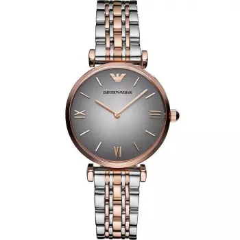 ARMANI Women's Watch AR1725 Gianni T-Bar 32mm Stainless Steel Silver