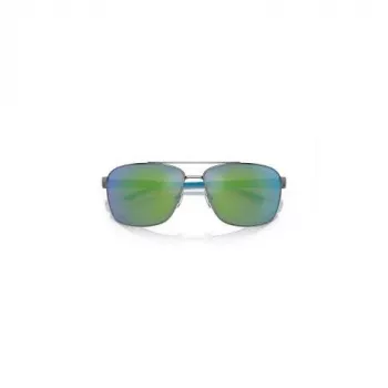 ARNETTE AN3089-745-8N Men's Rectangular Sunglasses Matte Black Dark Grey 65mm