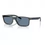 Arnette AN4185-28412V Men's Rectangular Sunglasses Matte Black Frame Grey Mirror Silver Lens 58/16/145 mm