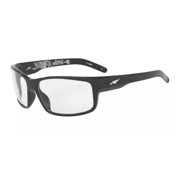 ARNETTE AN4202-22675X Men's Sunglasses Matte Black Rectangle 62mm