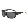 ARNETTE AN4256018162 Men's Rectangular Polarized Sunglasses - Black Frame Grey Lens 62mm