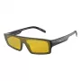 ARNETTE AN4268-41AN34 Men's Rectangular Sunglasses Matte Black 55/18/140 mm