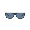 ARNETTE AN4278-120280 Men's Sunglasses Matte Black Frame Grey Lens 55mm