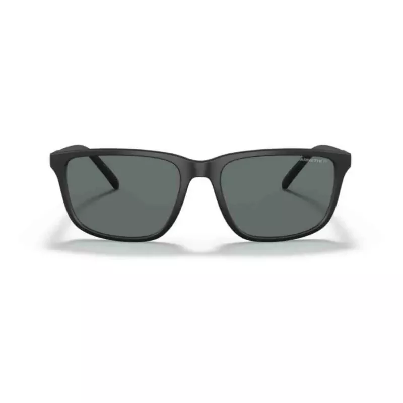 Arnette AN4288 275/88 Rectangular Sunglasses, Matte Transparent Grey Frame, Grey Mirror Lens, 58-18-145 mm