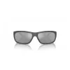 ARNETTE AN4290-28706G Men's Rectangular Sunglasses Matte Black Grey