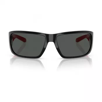 ARNETTE AN4297-275387 Men's Sunglasses, Matte Black Frame, Grey Mirror Lenses, 64/16/125 mm