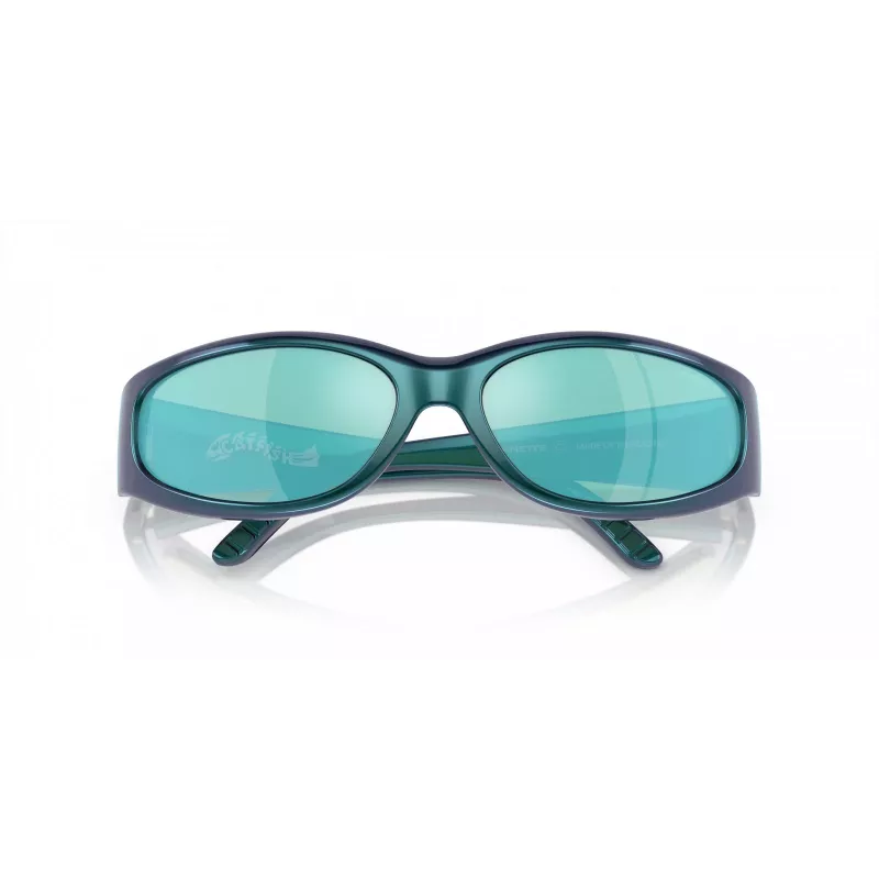 ARNETTE AN4302-290925 Men's Rectangular Sunglasses Matte Black Frame Grey Lens 62mm