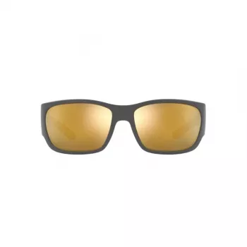 ARNETTE AN4324-28775A Unisex Sunglasses, Matte Black Frame, Grey Lens, 61 mm
