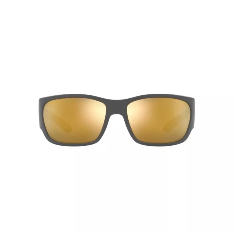 ARNETTE AN4324-28775A Unisex Sunglasses, Matte Black Frame, Grey Lens, 61 mm