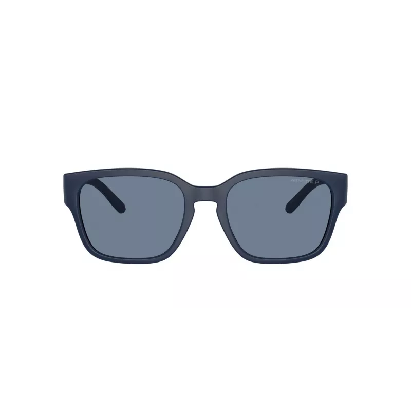 ARNETTE AN432527592V5 Unisex Sunglasses - Matte Black Frame, Dark Grey Polarized Lenses, 54/19/145 mm